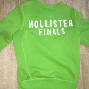 Green hollister sweatshirt